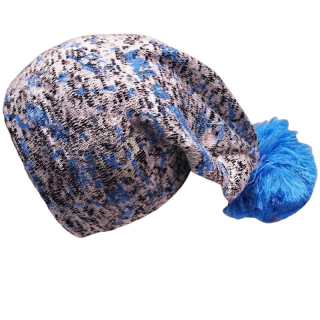 DĚTSKÁ ZIMNÍ ČEPICE černomodrá Rockino 1170