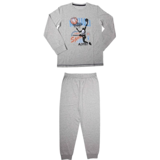 CHLAPECKÉ PYŽAMO šedé Wolf S2256B