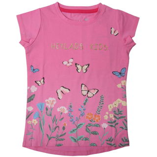 DÍVČÍ TRIČKO růžové Wolf S2310A