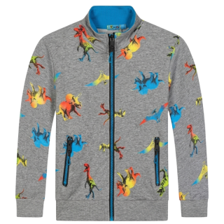 CHLAPECKÁ MIKINA šedá Kugo HM9261