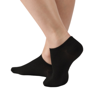 Dámské kotníkové ponožky černá Nela Evona