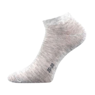 DÁMSKÉ, PÁNSKÉ PONOŽKY sv.šedá melé Fuski Boma Hoho