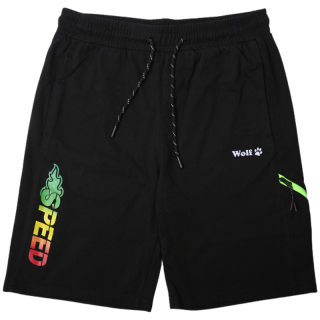 CHLAPECKÉ ŠORTKY černé  Wolf T2337