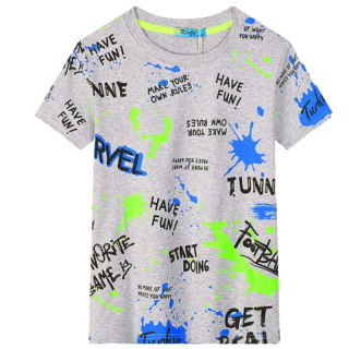 CHLAPECKÉ TRIČKO šedé Kugo HC9280