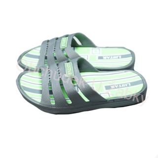 Gumové pantofle dámské, pánské šedé Listar 2020B