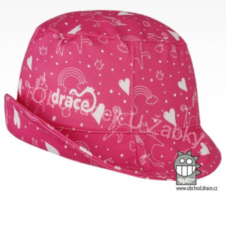 Dívčí klobouk Florida Dráče růžový jednorožec