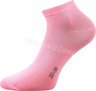 DÁMSKÉ PONOŽKY růžové Fuski Boma Hoho