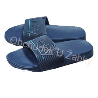 Gumové pantofle pánské modré Listar 9025A