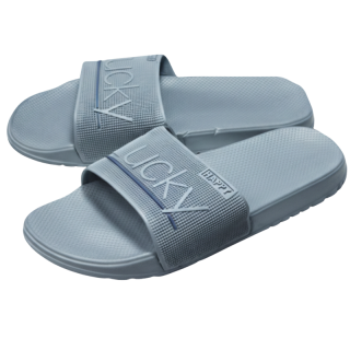 Gumové pantofle pánské šedé Listar 9025A