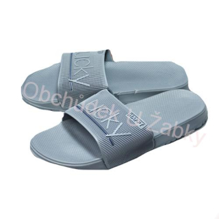 Gumové pantofle pánské šedé Listar 9025A