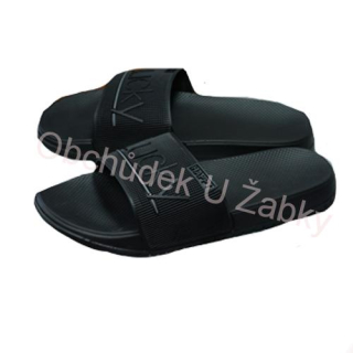 Gumové pantofle pánské černá Listar 9025A