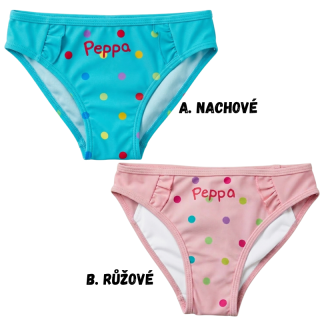 Dívčí plavky Peppa Pig Sun City WE1886