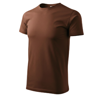 PÁNSKÉ TRIČKO čokoládové Malfini Basic 
