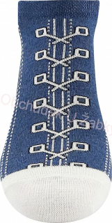 Kotníčkové PONOŽKY jeans Fuski Boma Piki 80