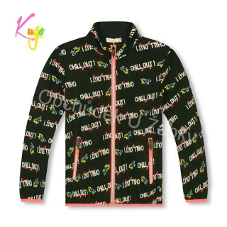 Dívčí mikina černá Kugo HM0668