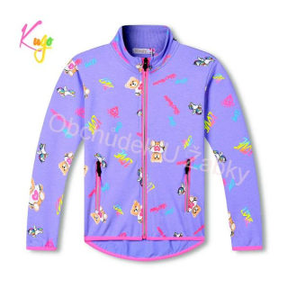 DÍVČÍ MIKINA fialová Kugo HM0731