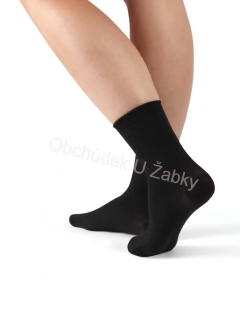 Dámské silonové ponožky černé Pohoda Evona