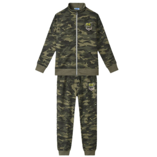 CHLAPECKÁ TEPLÁKOVÁ SOUPRAVA maskáčová khaki Kugo JK9531