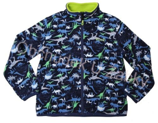 CHLAPECKÁ FLEESOVÁ MIKINA tm.modrá Wolf B2344