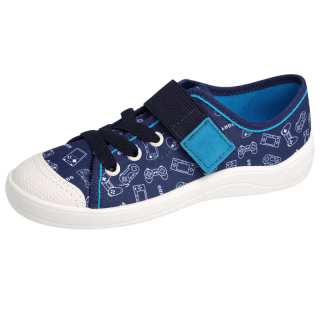 CHLAPECKÉ TENISKY modré BEFADO 351Y023