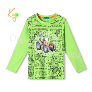 CHLAPECKÉ TRIČKO zelené Kugo HC0752