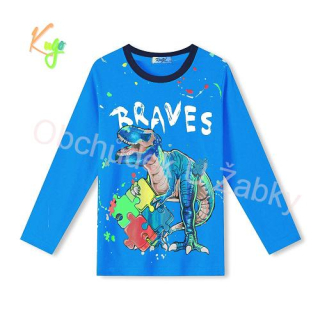 CHLAPECKÉ TRIČKO tm.tyrkysové Kugo HC0756