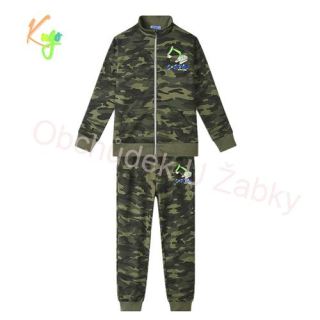 CHLAPECKÁ TEPLÁKOVÁ SOUPRAVA maskáčová tmavší Kugo JK9530