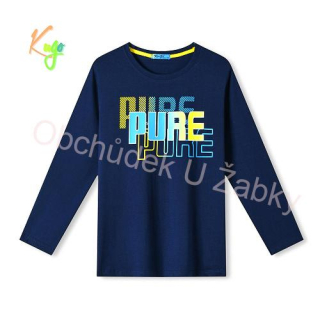 CHLAPECKÉ TRIČKO tm.modré Kugo HC0761