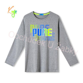 CHLAPECKÉ TRIČKO šedé Kugo HC0761