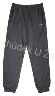  Pánské tepláky šedý melír Wolf T2375B