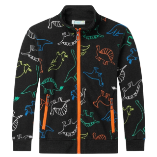 CHLAPECKÁ MIKINA TEPLEJŠÍ černá Kugo GM8670