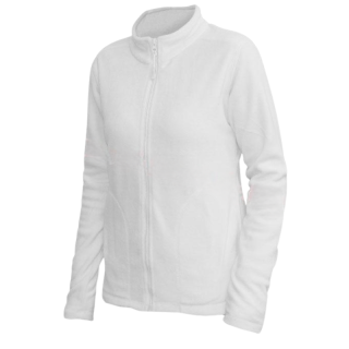 Dámská fleesová mikina bílá Lambeste 0680