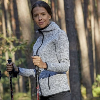 Dámská outdoorová mikina lightgrey Lambeste LS19
