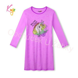 DÍVČÍ NOČNÍ KOŠILE fialová Kugo MN3774