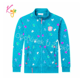 DÍVČÍ TEPLEJŠÍ MIKINA nachová Kugo GM8665