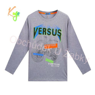 CHLAPECKÉ TRIČKO šedé Kugo HC0647