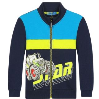 CHLAPECKÁ MIKINA tm.modrá Kugo MM0616