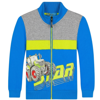 CHLAPECKÁ MIKINA modrá Kugo MM0616