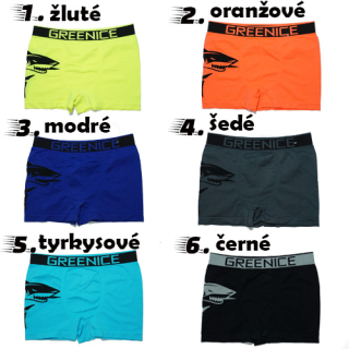 Pánské bezešvé trenkoslipy Greenice 4567