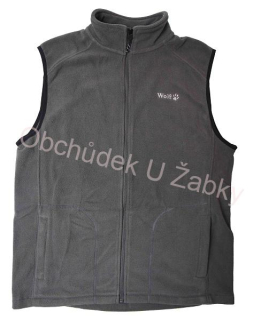 Pánská fleesová vesta šedá WOLF B2356