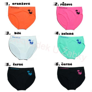 Dámské bezešvé kalhotky Greenice 6588