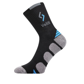 Pánské sportovní froté ponožky Tronic černé Fuski Boma Voxx