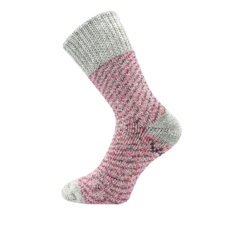 Dámské extra teplé ponožky růžové Molde Fuski Boma Voxx