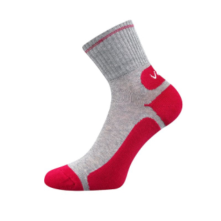 Dámské teplejší ponožky Maral sv.šedá/růžová Fuski Boma Voxx