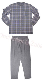 PÁNSKÉ PYŽAMO šedé Wolf S2376C