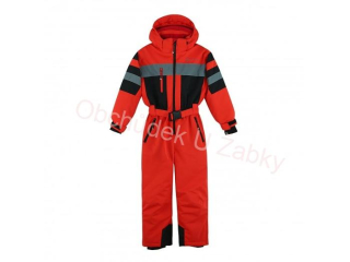 DÍVČÍ ZIMNÍ KOMBINÉZA červená Echt HA012