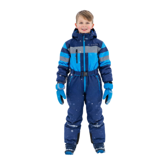 CHLAPECKÁ ZIMNÍ KOMBINÉZA tm.modrá Echt HA012