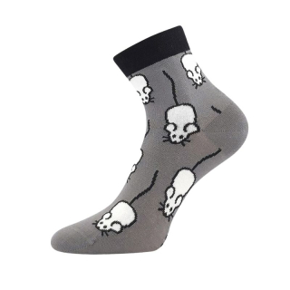 Dámské, pánské ponožky myšky Dorwin Fuski Boma