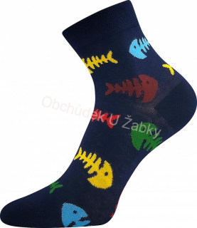 Dámské, pánské ponožky ryby Dorwin Fuski Boma