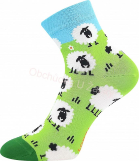 Dámské, pánské ponožky ovečky Dorwin Fuski Boma